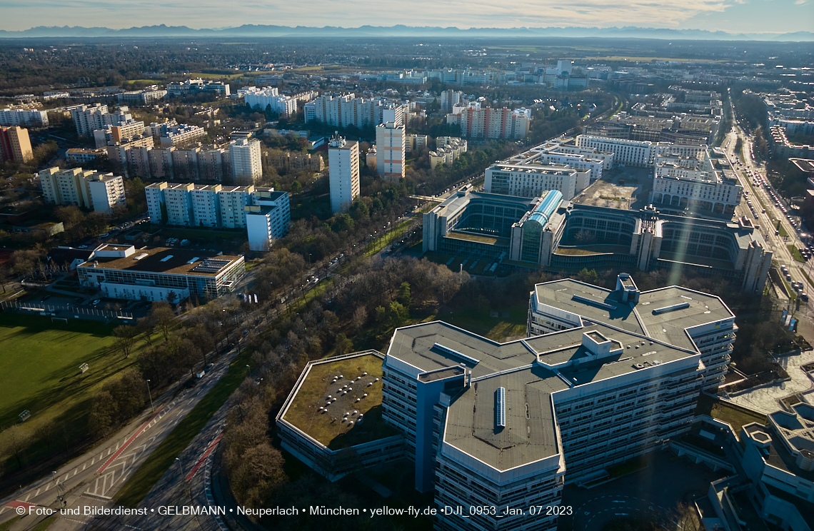 07.01.2023 - Umgebung in Neuperlach